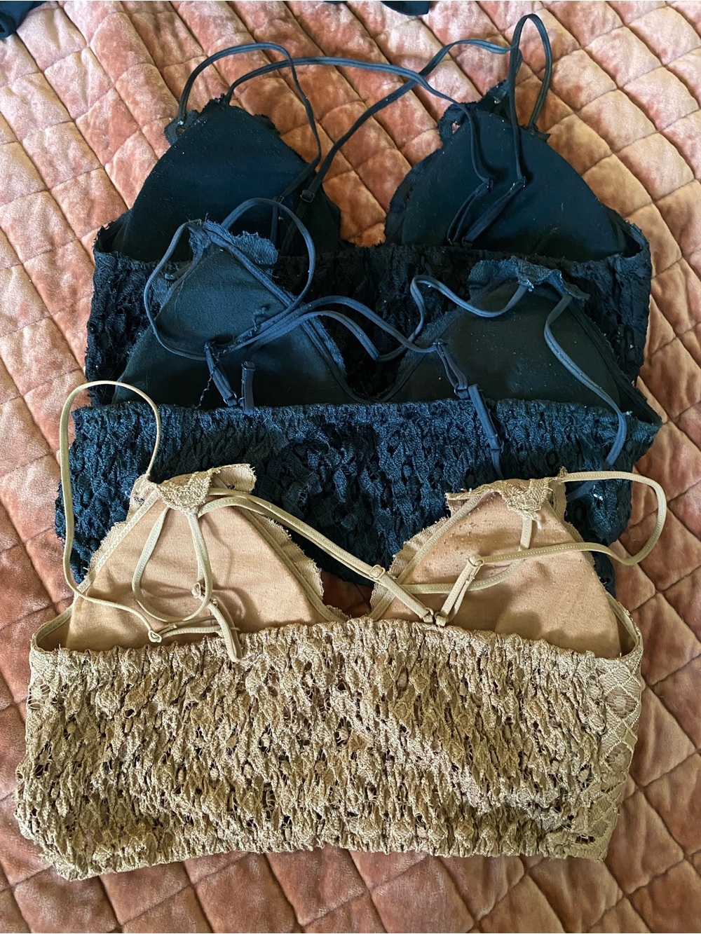 Wishlist, Free people style lace bralettes bundle - Picture 2 of 6